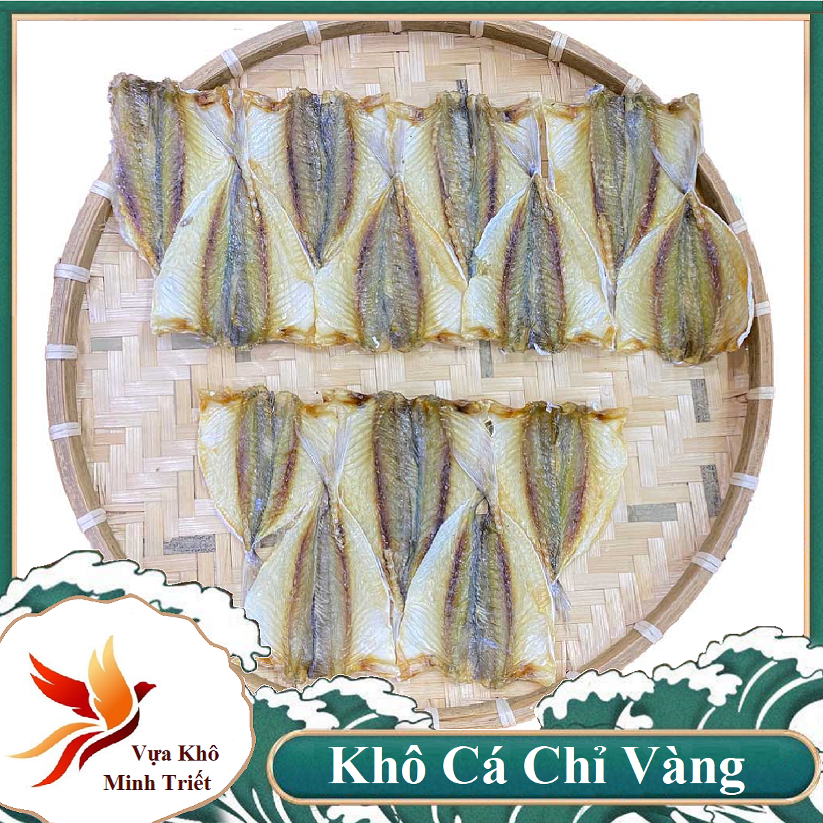 KHÔ CÁ CHỈ VÀNG LOẠI 1 RÚT XƯƠNG - VỰA KHÔ MINH TRIẾT