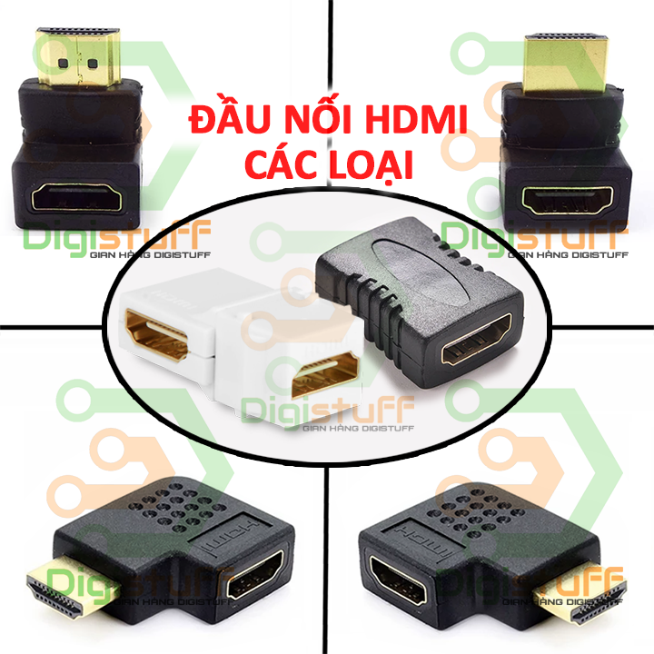 Đầu HDMI nối dài đầu nối HDMI vuông góc 90 độ chữ L
