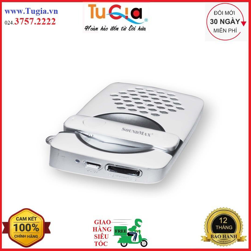 Tai nghe bluetooth nhét tai soundmax f3/4.0 - hàng chính hãng