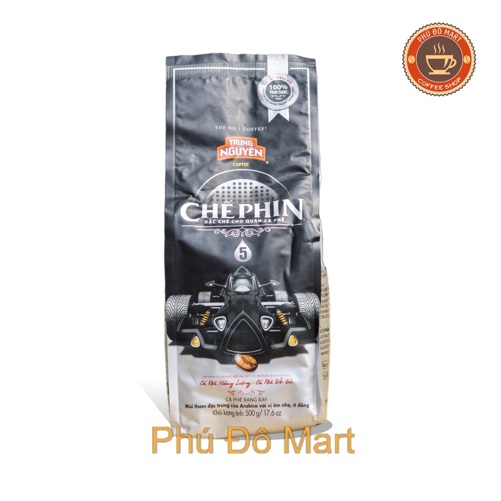 ( Freeship ) Cà Phê Pha Phin Rang Xay Chế Phin 5 Trung Nguyên - Loại Gói 500gr