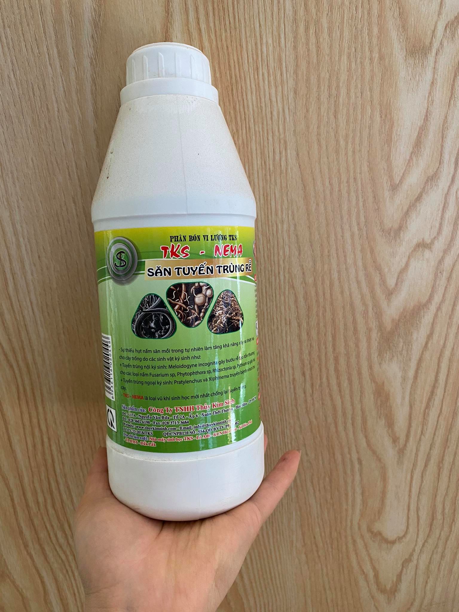 Săn tuyến trùng rễ tks - nema chai 1lít