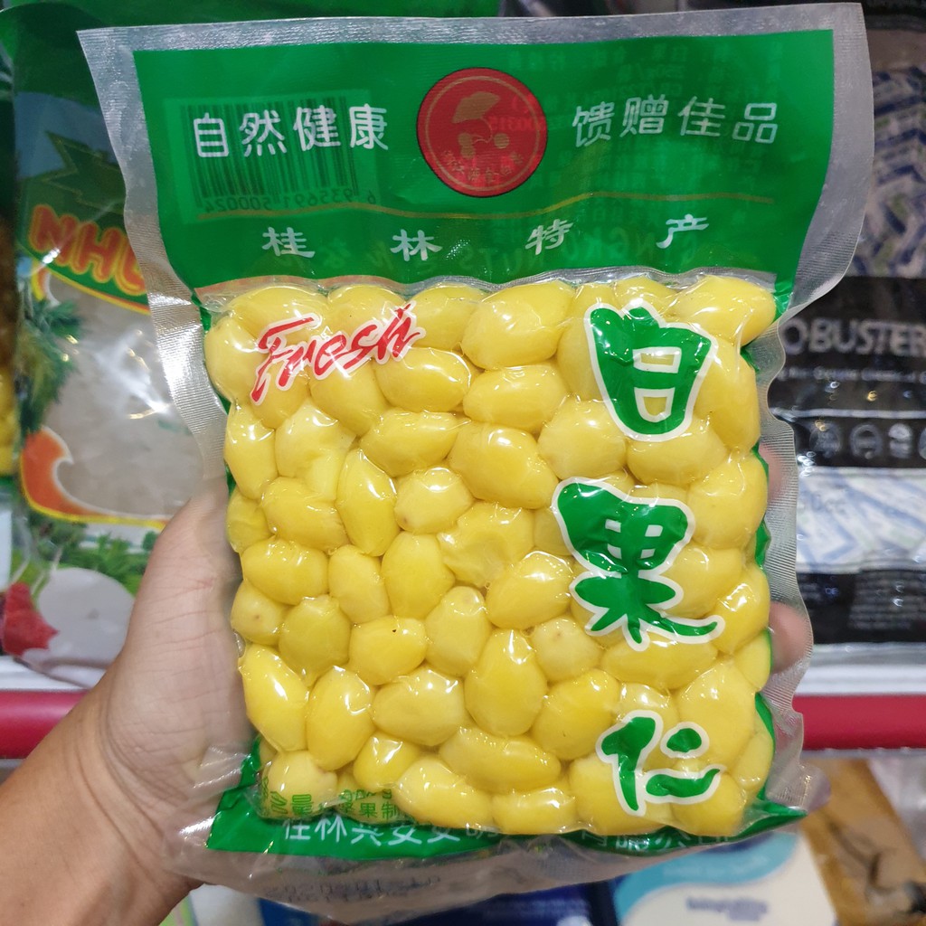 Bạch quả tươi tách vỏ gói 250g
