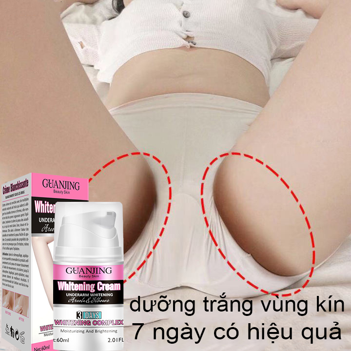 Kem xóa thâm mông, nách, bikini, kem dưỡng trắng da, giảm thâm nách, khử mùi hôi, làm sáng da body 80ml. Làm sáng da, giảm thâm đầu ti, nách, thâm đầu gối, khuỷu tay