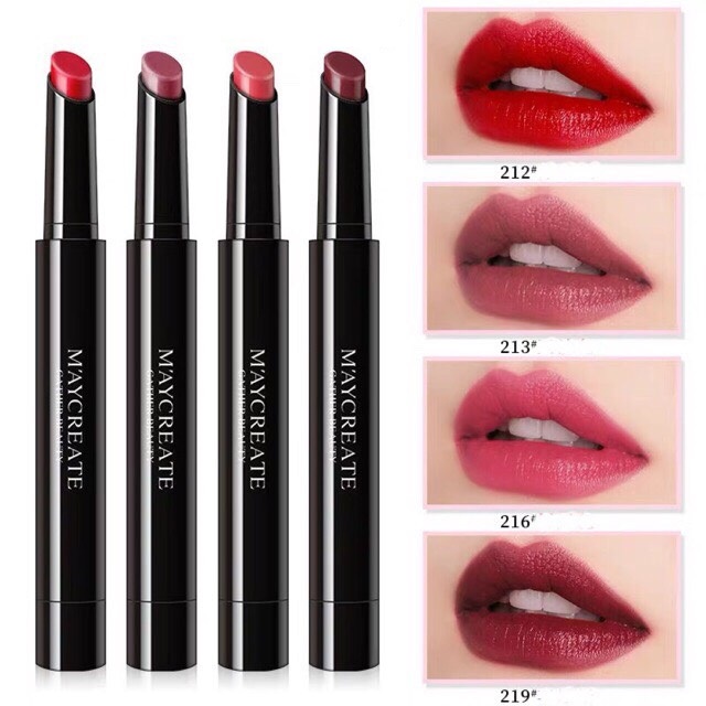 Son Môi Bóng Dưỡng Ẩm Maycreate MX