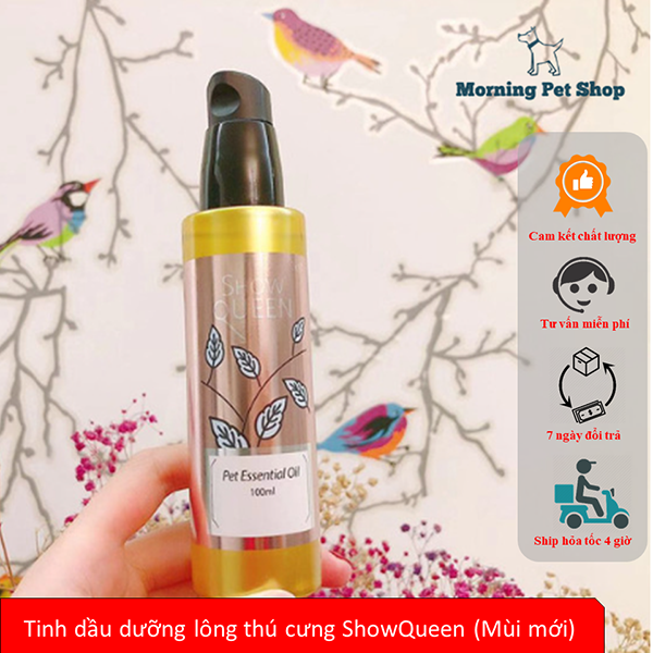 Tinh dầu dưỡng lông thú cưng Show Queen 100ml