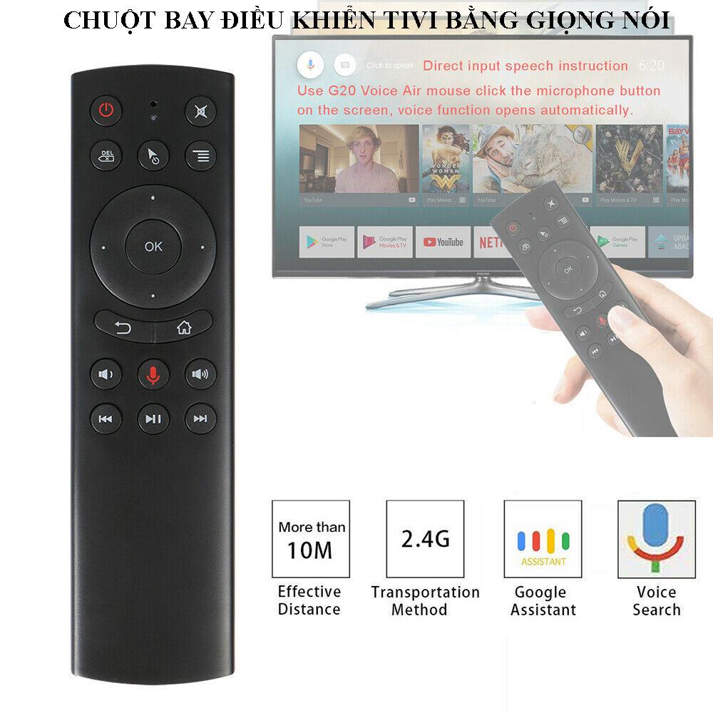 Điều khiển từ xa tivi, chuột không dây cho tivi, Điều khiển chuột bay Q5 2.4Hz tìm kiếm giọng nói, Hỗ Trợ Hệ Điều Hành Android TV,Chức Năng Điều Khiển Cử Chỉ.