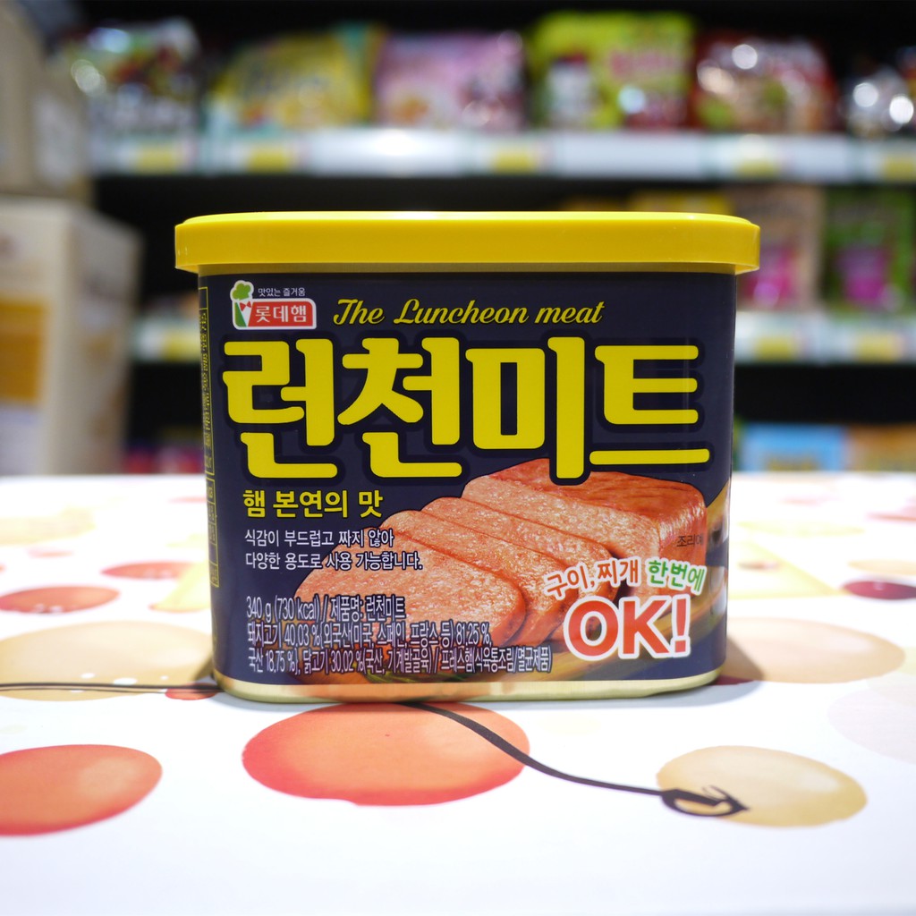 Thịt hộp spam hàn quốc 340g