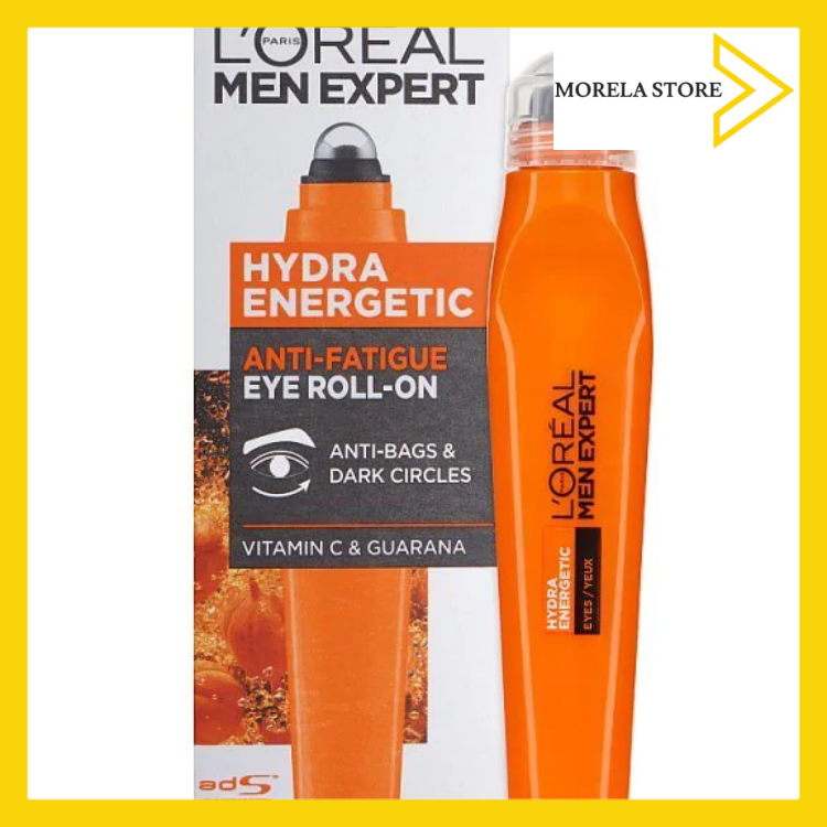 [HCM][LOreal]  Cây lăn giúp hỗ trợ thâm và bọng mắt LOreal Men Expert Hydra Energetic Eye Roll-On 10ml