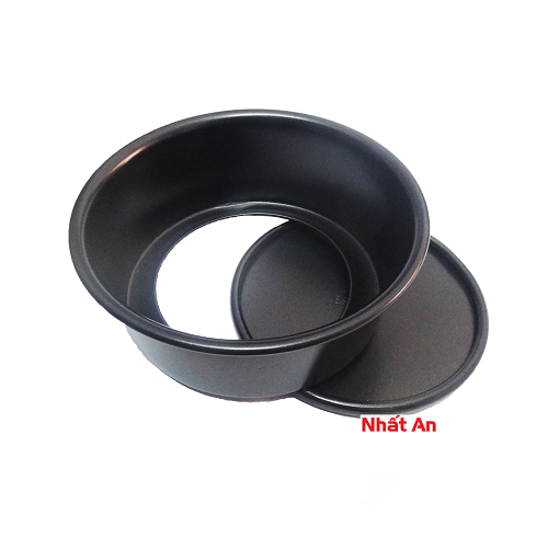 Khuôn nhôm đúc tròn đáy rời chống dính 7"