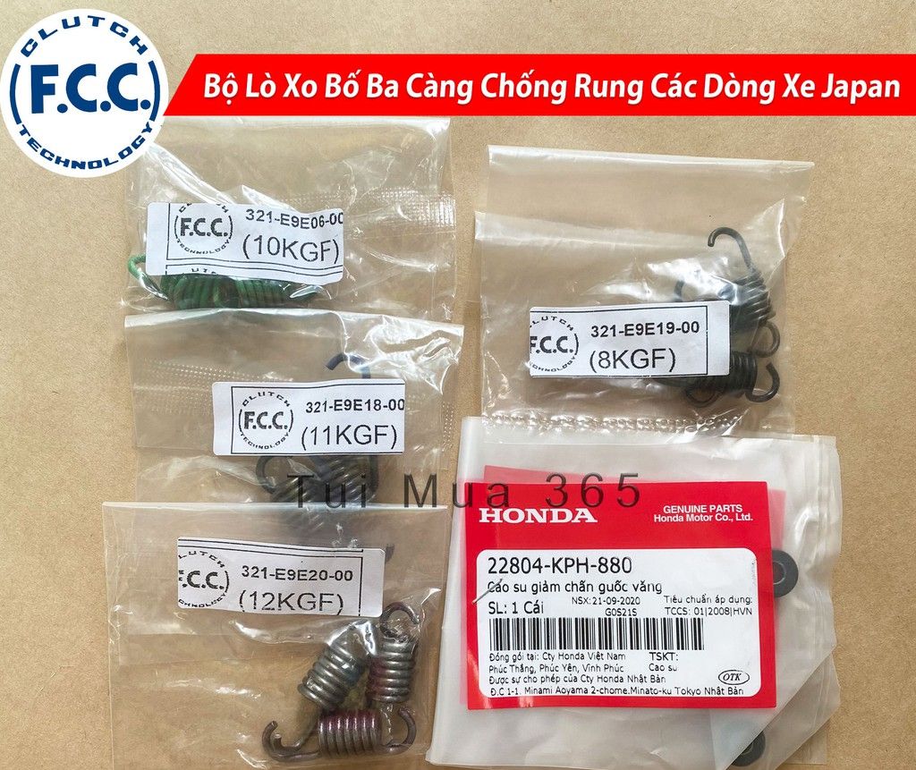Bộ lò xo bố ba càng chống rυng đầu các dòng xe tay ga honda