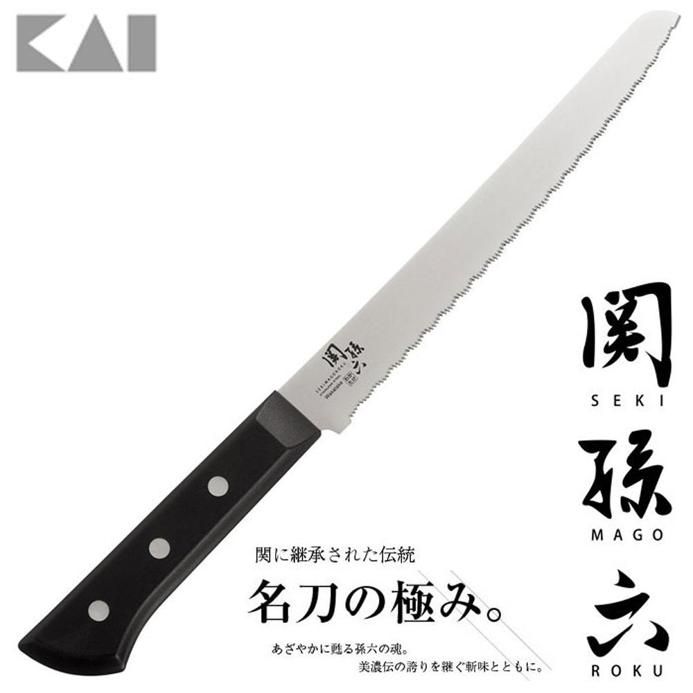 Dao cắt bánh mì cao cấp kai seki magoroku 210mm ab5426 - nhật bản