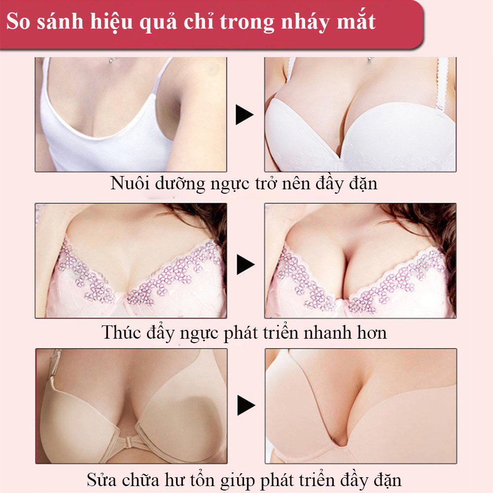 Kem tăng ngực nở ngực làm săn chắc vòng 1 Enlargement Bigger ngực Firming Postpart 6