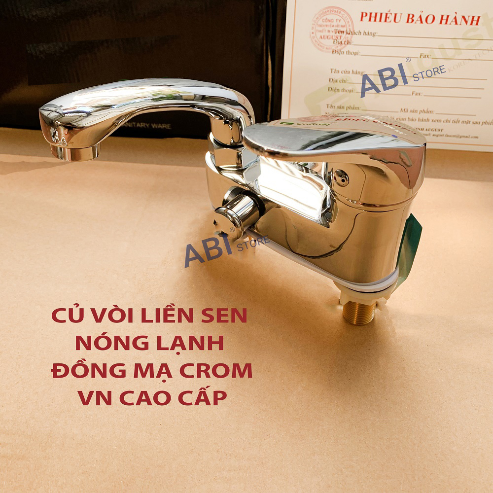 Sen tắm liền vòi, vòi sen liền chậu rửa mặt, sen liền vòi, bộ sen vòi liền chậu đồng mạ crome trm việt nam bảo hành 3 năm phiếu hãng