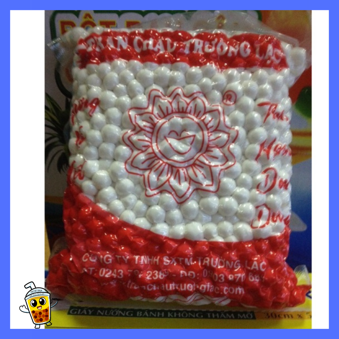 Trân châu trắng Trường lạc (1kg)/nguyên liệu làm trà sữa