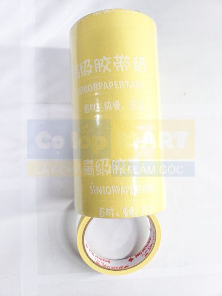 Cây băng dính dán bo viền đánh bóng | không để lại keo khi bóc | 1 lốc 12 cuộn