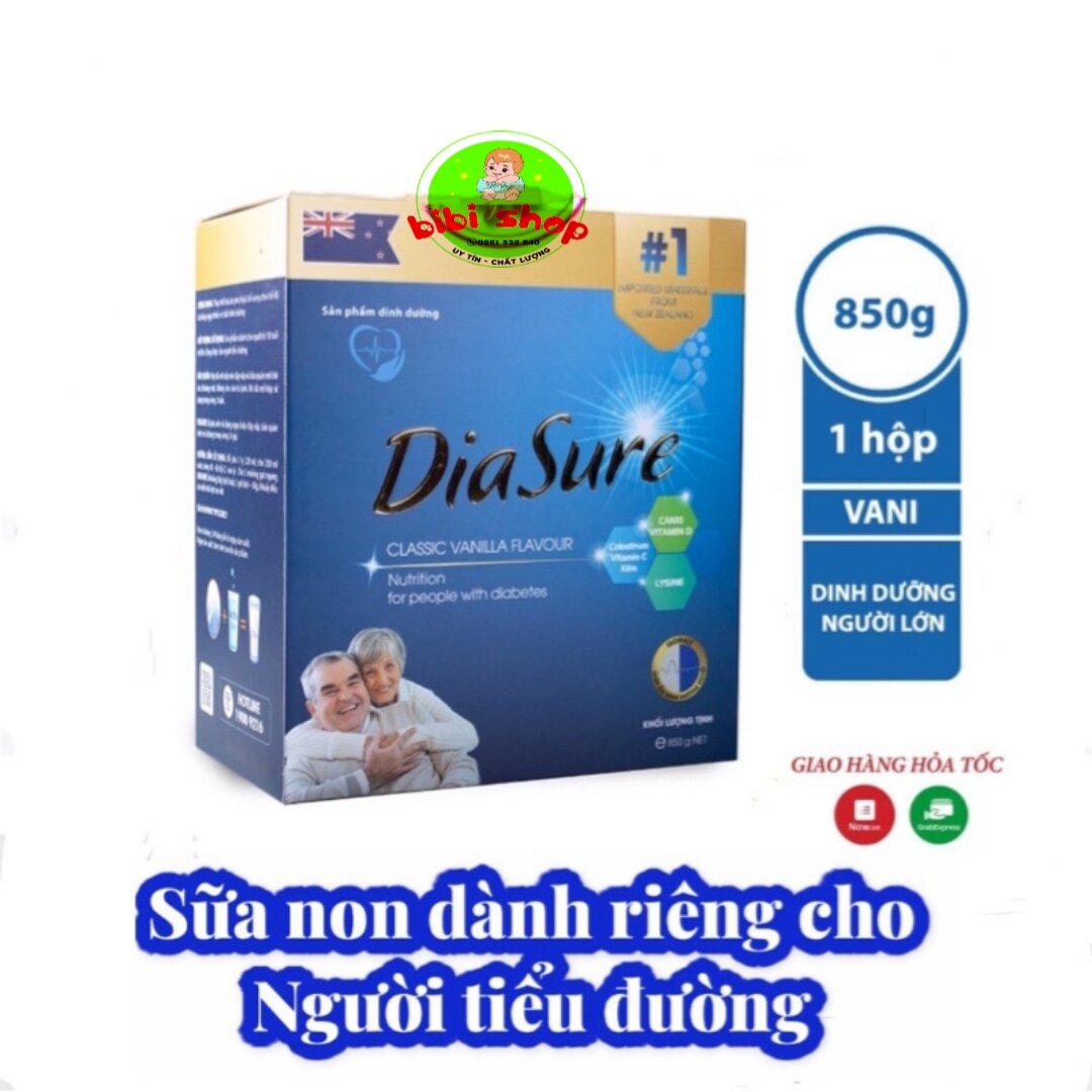 Sữa diasure hộp giấy 850gr sữa non diasure