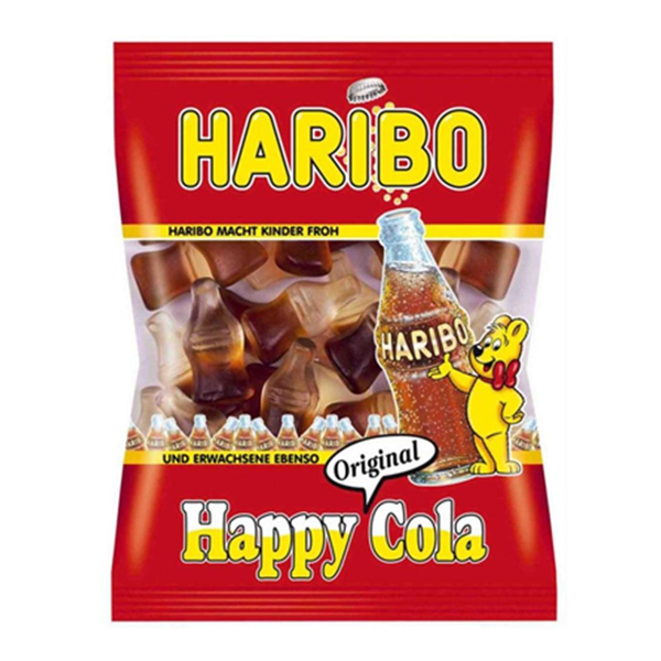 Kẹo dẻo haribo happy cola 80g