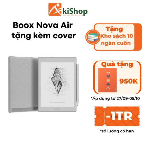 [Trả góp 0%] Máy đọc sách Onyx Boox Nova Air