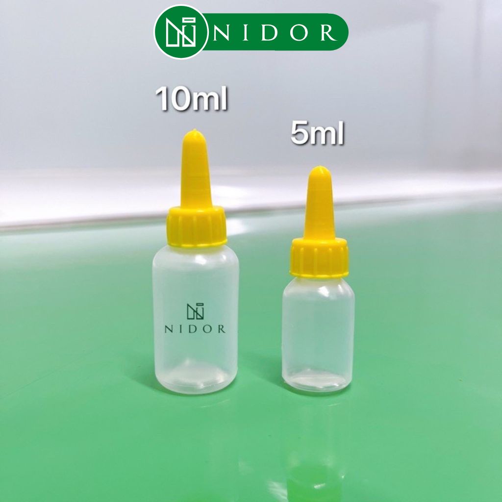 Chai mềm bóp giọt chiết serum - Chai lọ mỹ phầm