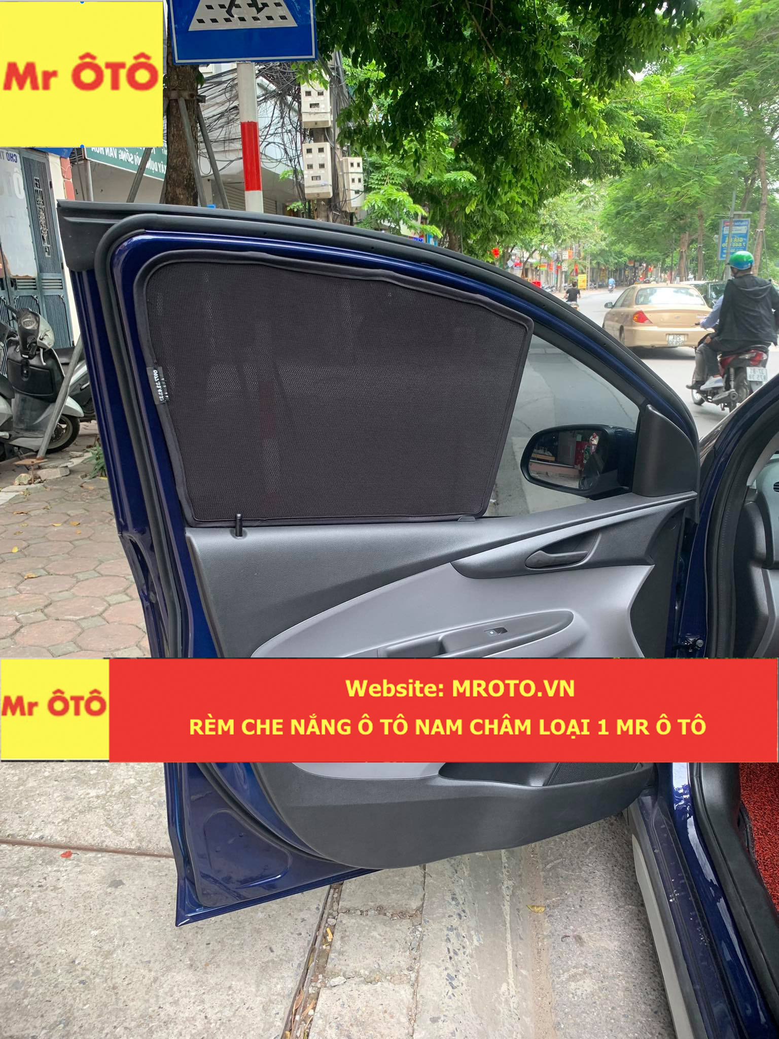 Rèm Che Nắng Xe Vinfast Fadil Hàng Loại 1 MR.ÔTÔ -Bảo Hành 2 Năm