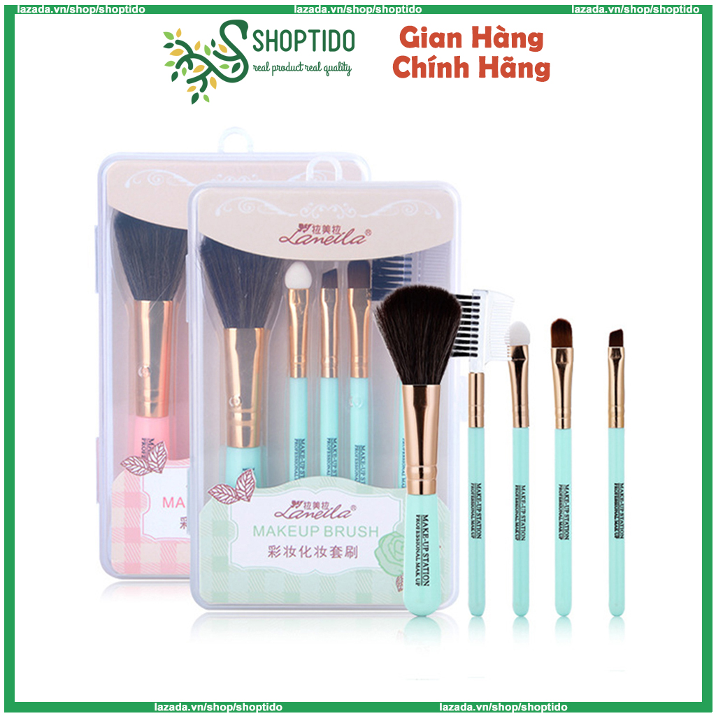 Bộ 5 cọ trang điểm cá nhân Lameila makeup brush No.L0780