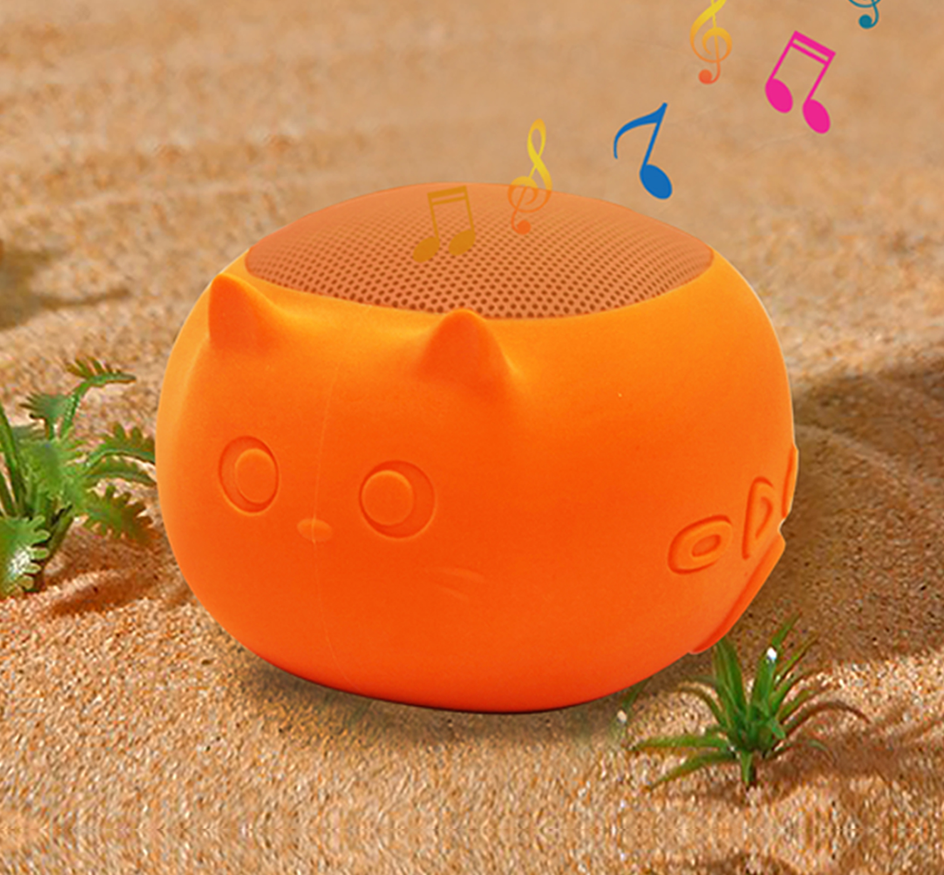 Loa Bluetooth mini hình thú cưng trẻ trung và cá tính SoundMax MB-Series - Hàng chính hãng