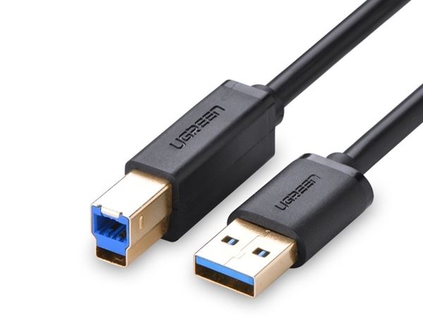 Cáp usb 3.0 am to bm dài 2m máy in ugreen 10372