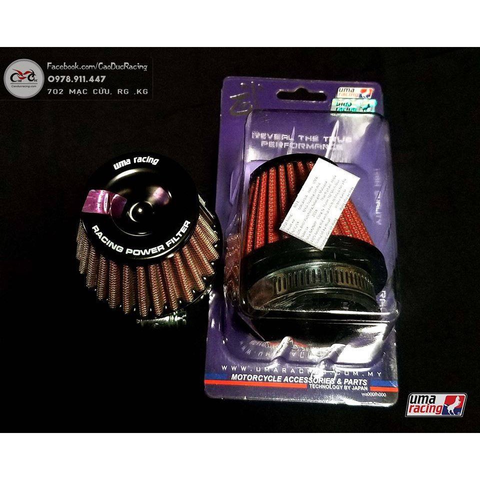 [Lấy mã giảm thêm 30%] Lọc gió trụ bánh ú Uma racing size 38 và 48