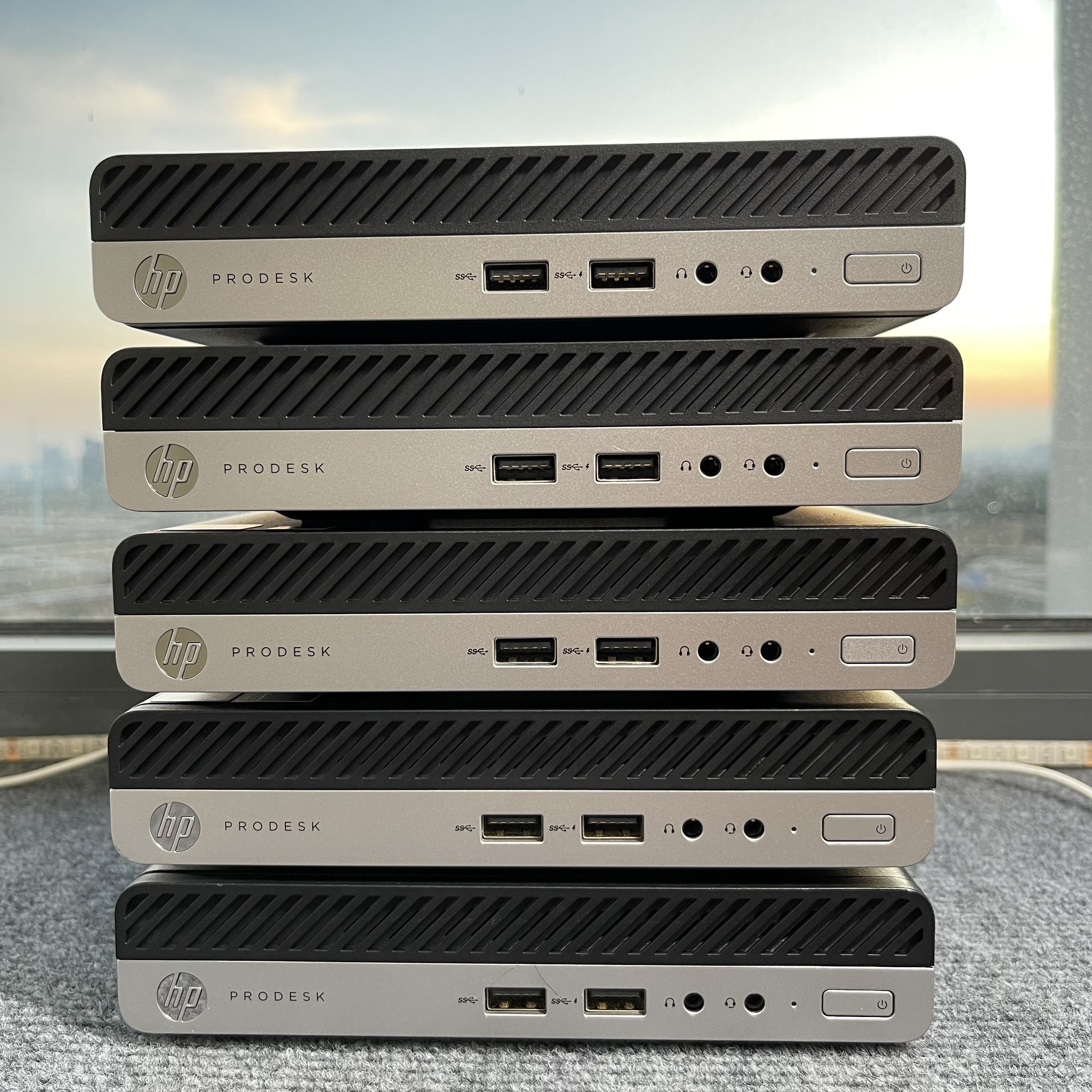 Máy tính HP Prodesk 400 G4 Desktop Mini PC CPU Intel Gen 8 (i3 8100T/i5 8500T) Wifi Bluetooth Adapte