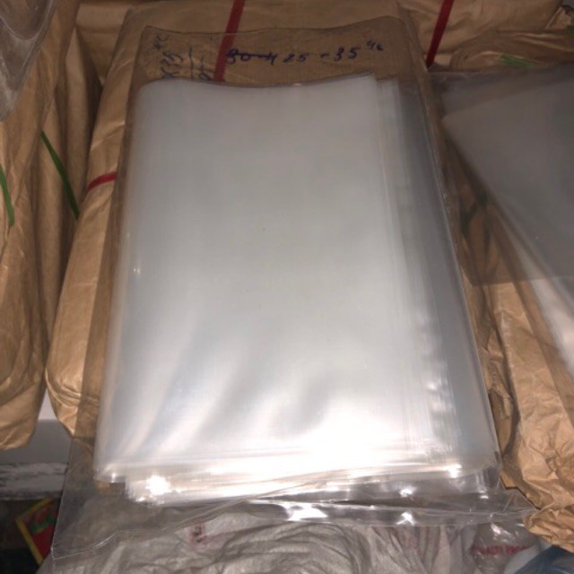 1kg túi bóng kính TRẮNG Trong LOẠI ĐẸP hàng sài gòn loại dầy vừa