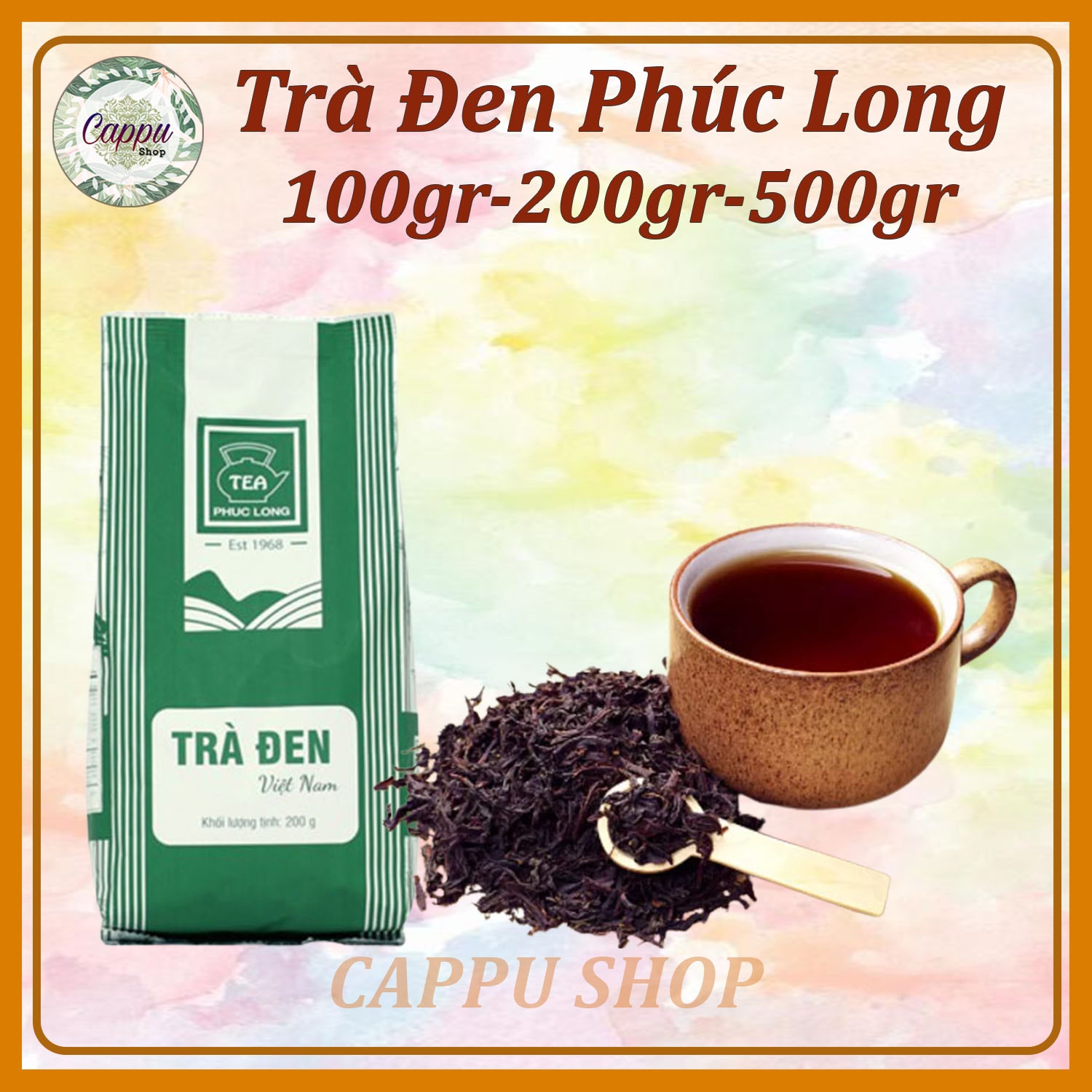 Trà đen phúc long, hoa trân, hoàng gia, thái xanh, thái đỏ, nguyên liệu làm trà sữa và hồng trà -