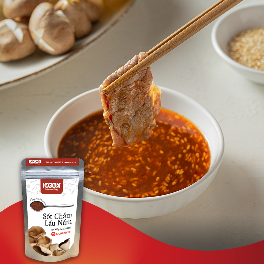 [Chỉ giao HN] Sốt chấm lẩu nấm Kichi- Kichi 300gr