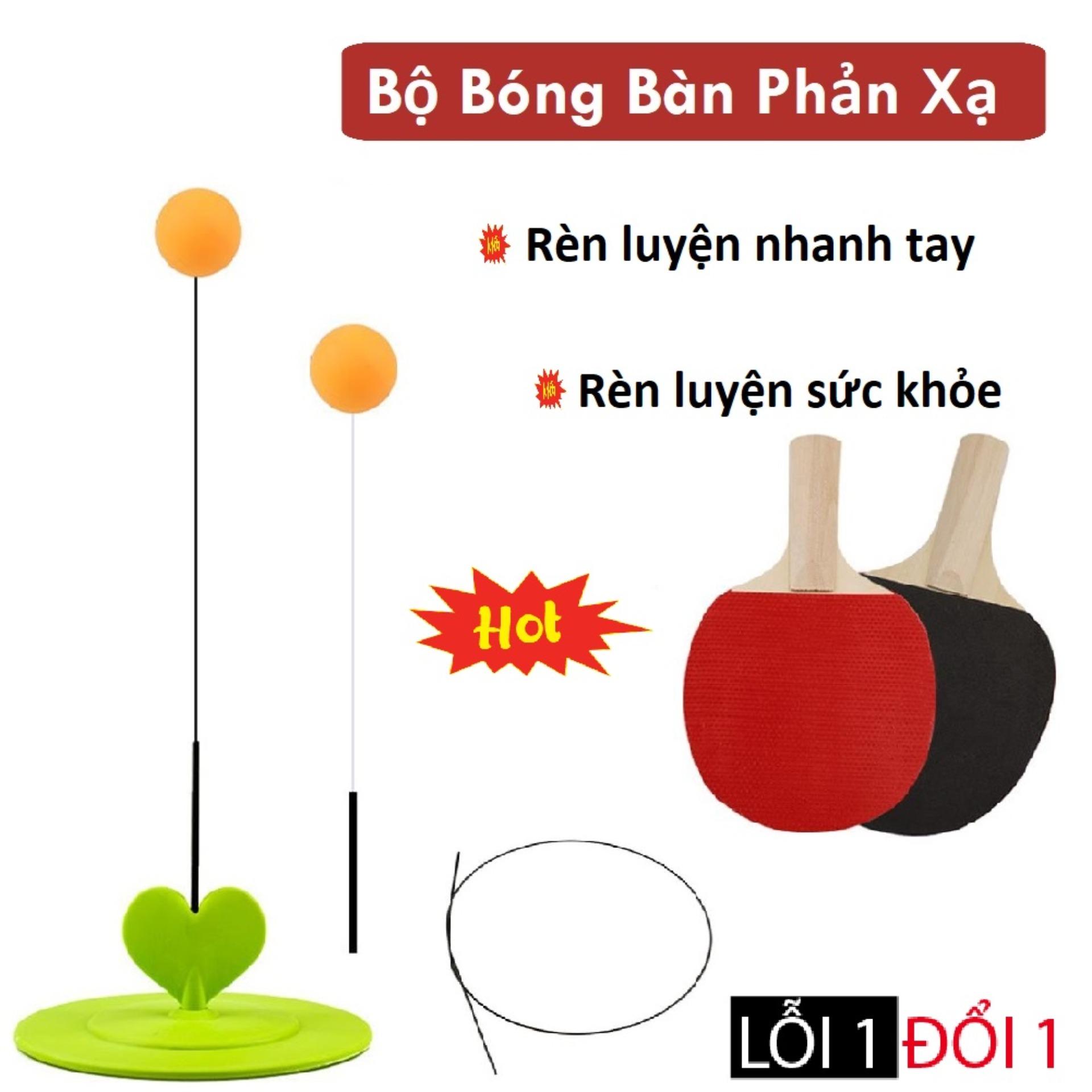 Trò chơi bóng bàn phản xạ, Bán đồ chơi trẻ em,  Bộ Bóng Bàn Phản Xạ Kỹ Năng Cho Bé, Chất Liệu Cao Cấp, Rèn Luyện Mắt, Sức Khỏe, Nhanh Nhạy Cho Người Chơi, Gắn Kết Tình Thân Gia Đình