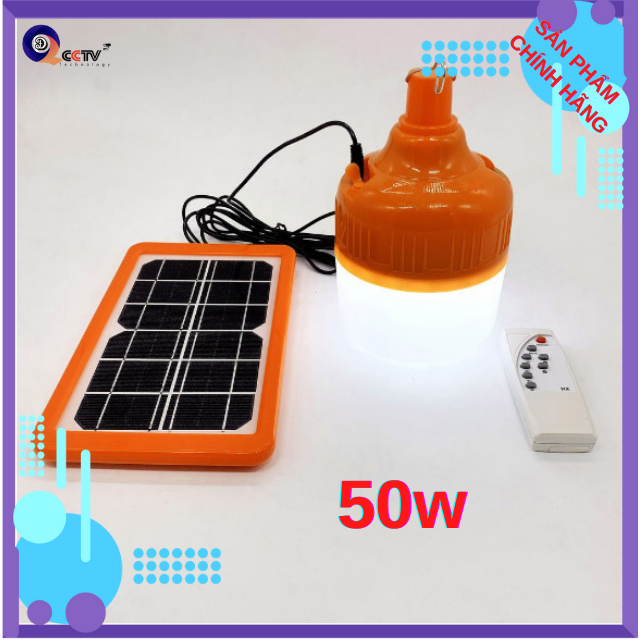 Đèn búp led năng lượng mặt trời BULB JD -X50 nhỏ gọn thích hợp chiếu sáng trong sân nhỏ bàn ăn