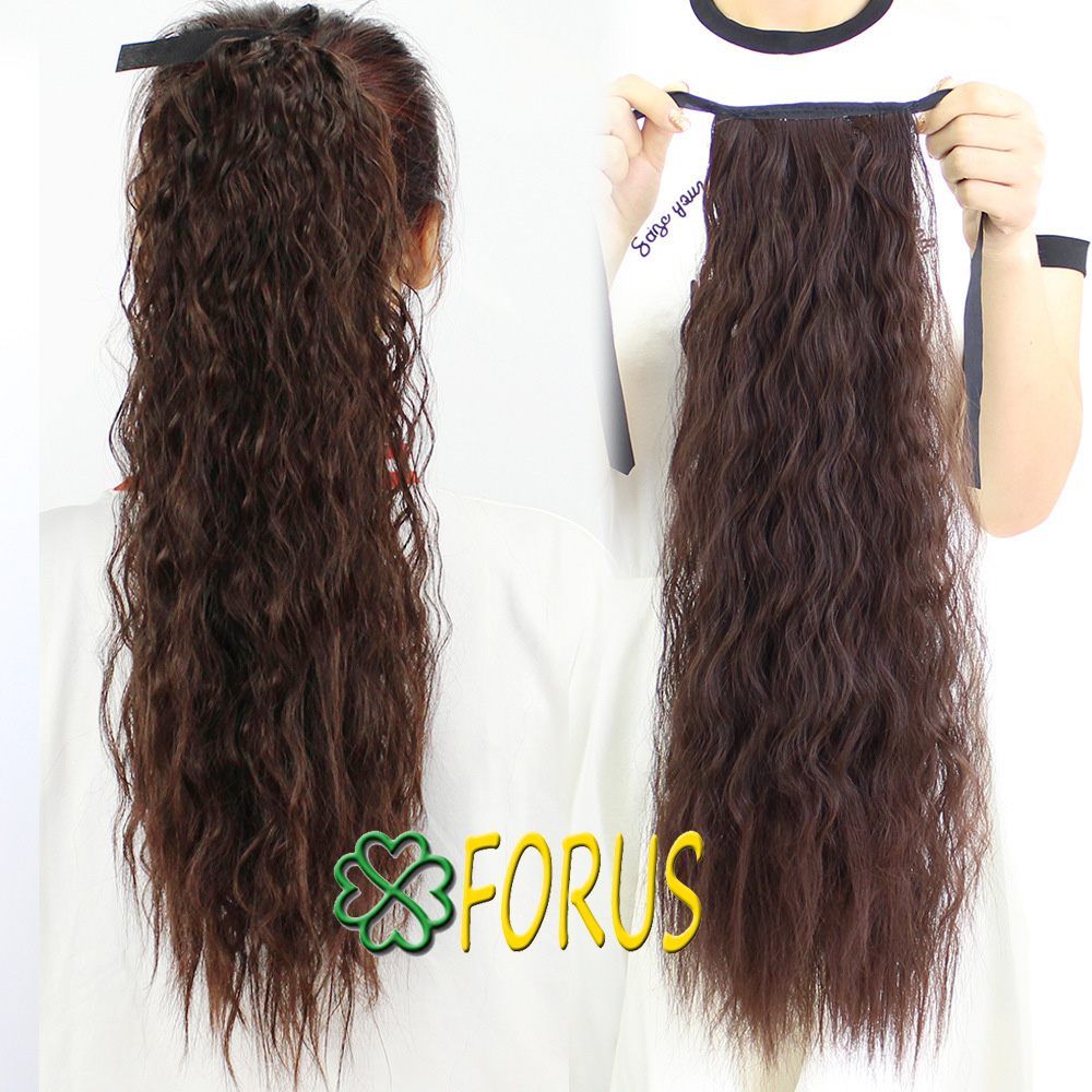 Tóc giả cột xù C168, tóc giả nữ Sỉ 40k