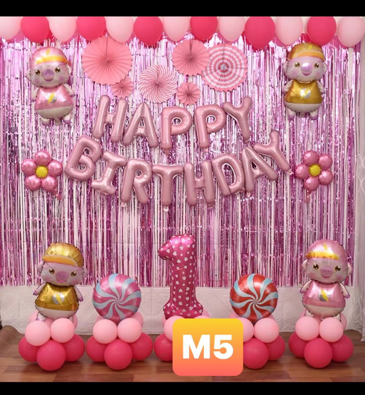 set VIP trang trí sinh nhật