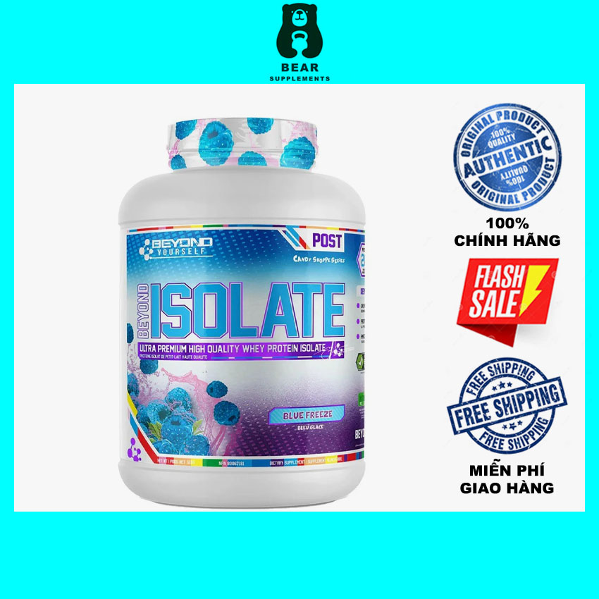 Sữa tăng cơ beyond whey isolate 5lbs - hỗ trợ phục hồi và phát triển cơ bắp