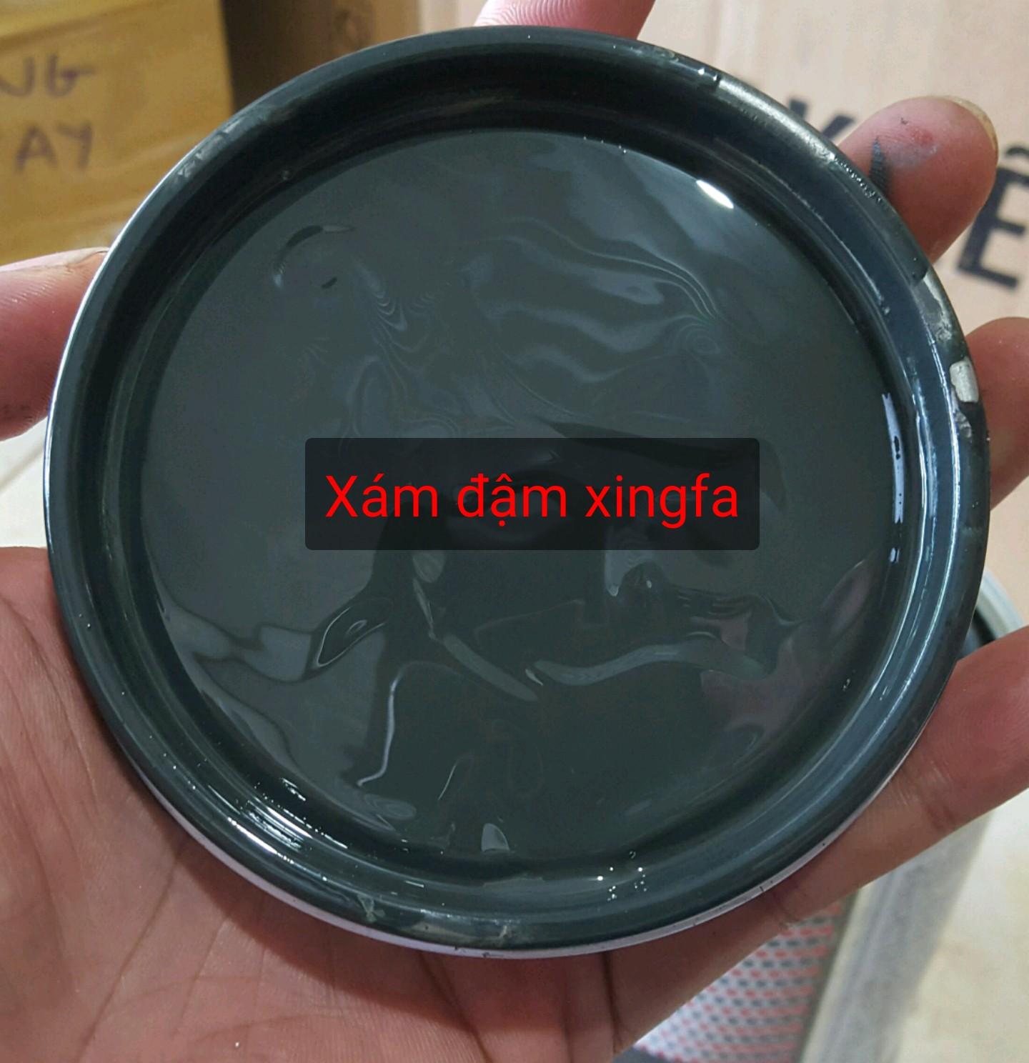 SƠN MẠ KẼM 1K YES PAINT XÁM ĐẬM XINGFA MỜ