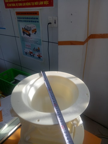 khuôn đúc chậu ly 38 có lòng trong chất liệu nhựa ABS