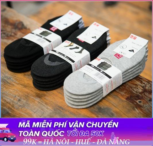 Combo 10 Đôi Tất Vớ Hài Uni Cao Cấp
