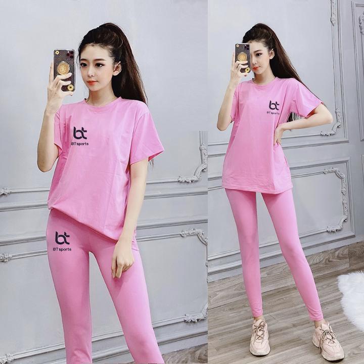 [Mẫu mới] Set bộ thời trang chất liệu vải thun cotton Thật sự phù hợp trong nhiều hoàn cảnh