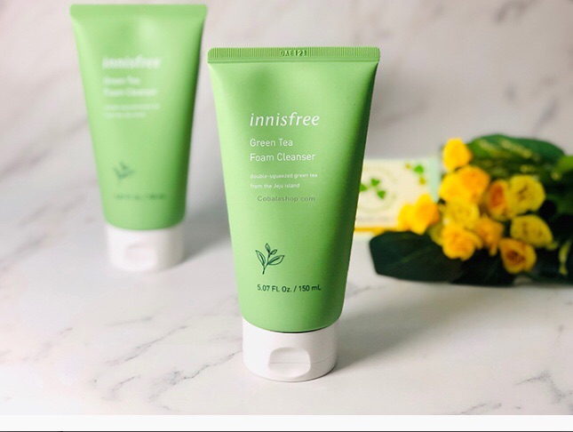 Sữa Rửa Mặt Dành Cho Da Dầu Innisfree Trà Xanh