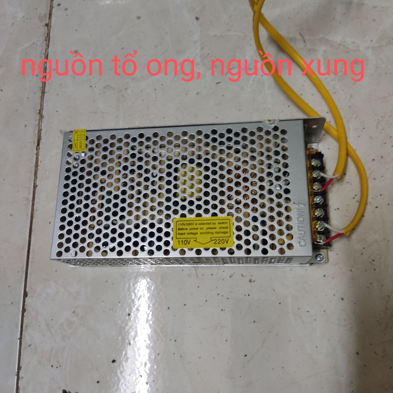 Nguồn tổ ong, nguồn 12V - 10A nguồn tổng dùng cho camera,đèn led,motor, máy bơm