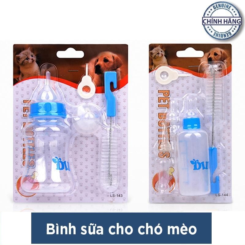 Bình ti bình sữa chó mèo sơ sinh 60ml – 150ml