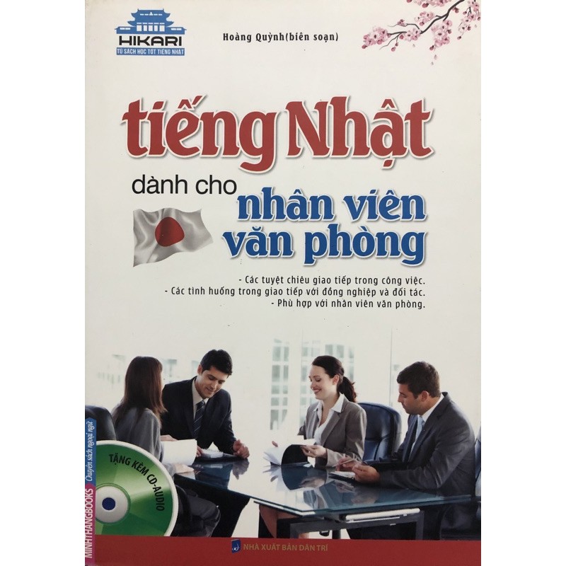 Sách - Tiếng Nhật dành cho nhân viên văn phòng - (Kèm CD)