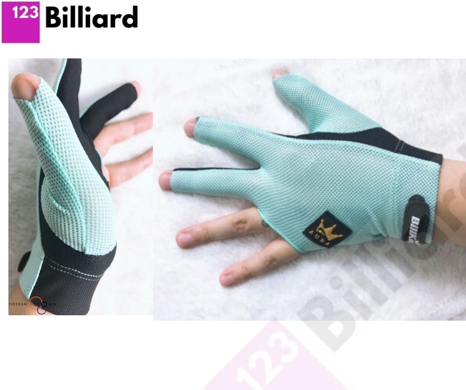 [HCM][SIÊU THỊ BIDA] Bao tay Billking Aura cắt ngón [Bao Tay/Găng Tay]