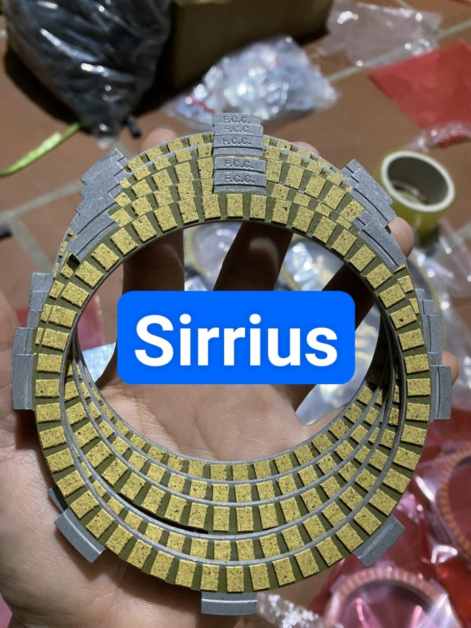 Bộ lá côn yamaha jupiter - sirius - Lá bố nồi yamaha
