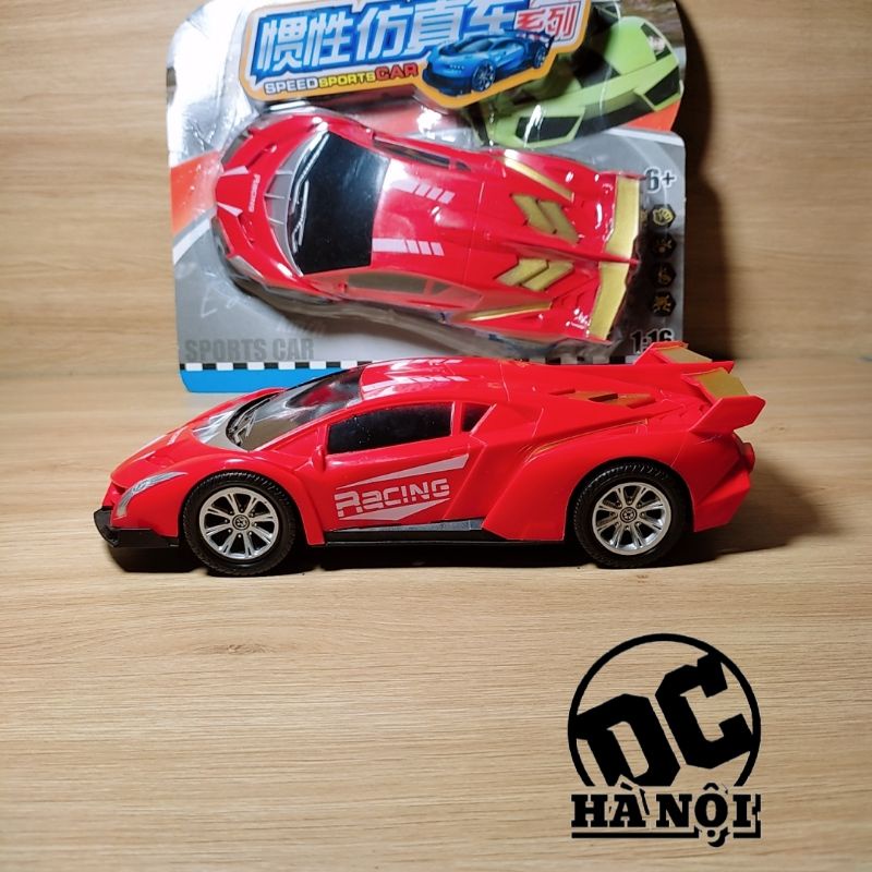 Xe Đồ Chơi Mô Hình Ô Tô Đua 25,5Cm Đà Đẩy