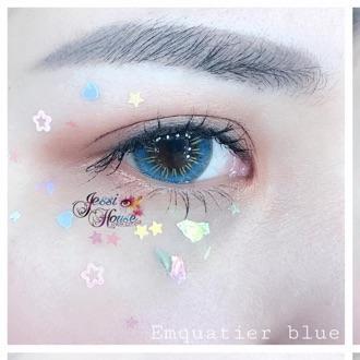 [HCM]lens blue emquatier - sử dụng 1 năm tặng kèm khây đựng