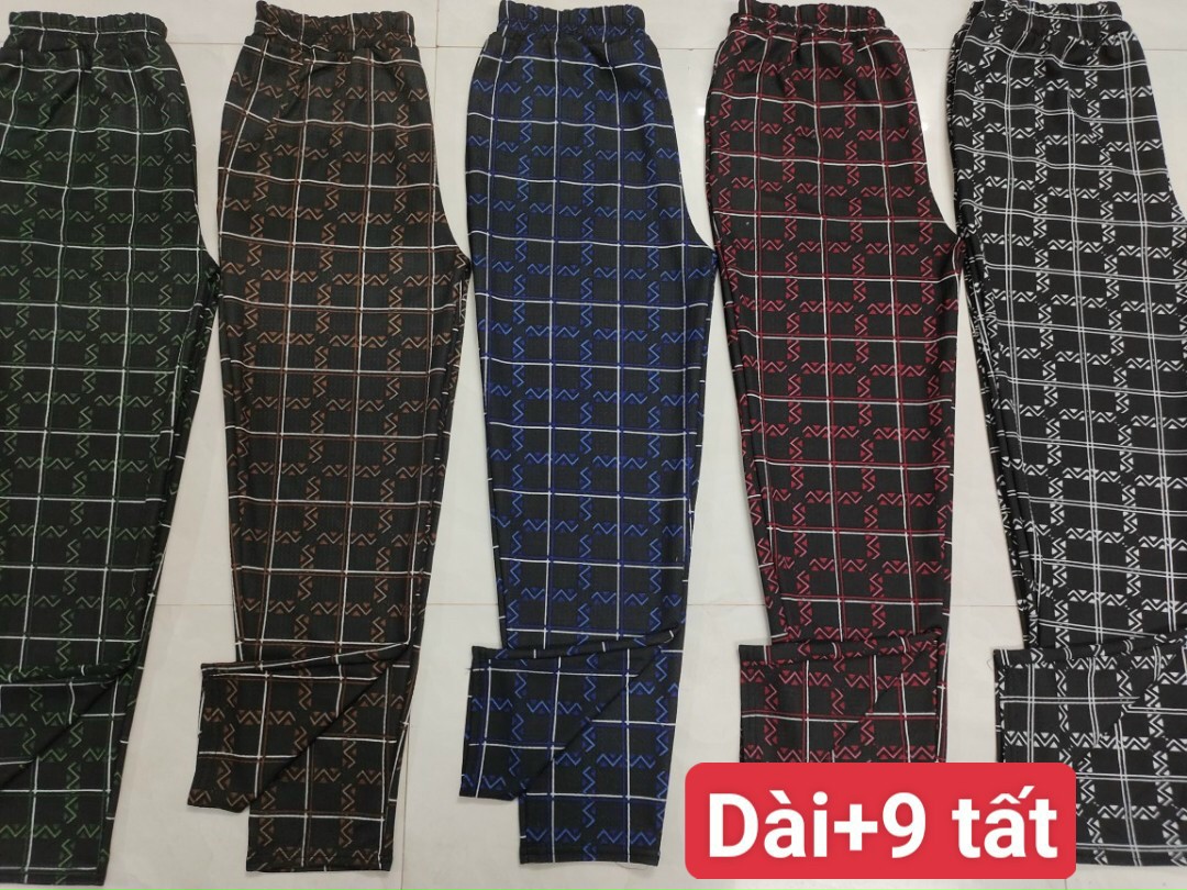 Combo 3 quần sọc karro 3 cái 100k